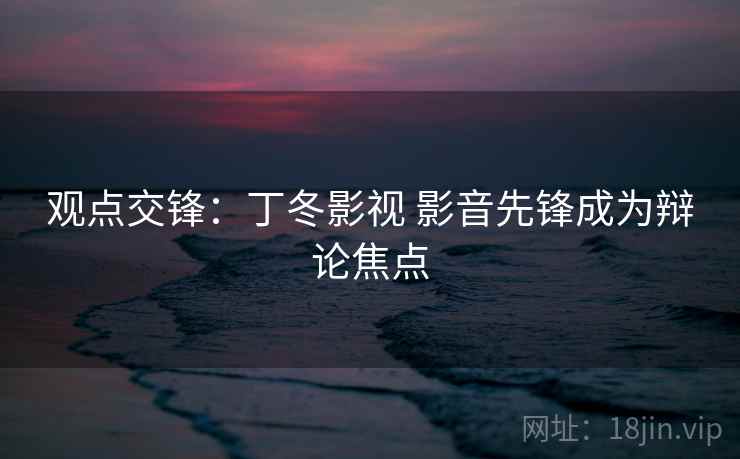 观点交锋:丁冬影视 影音先锋成为辩论焦点